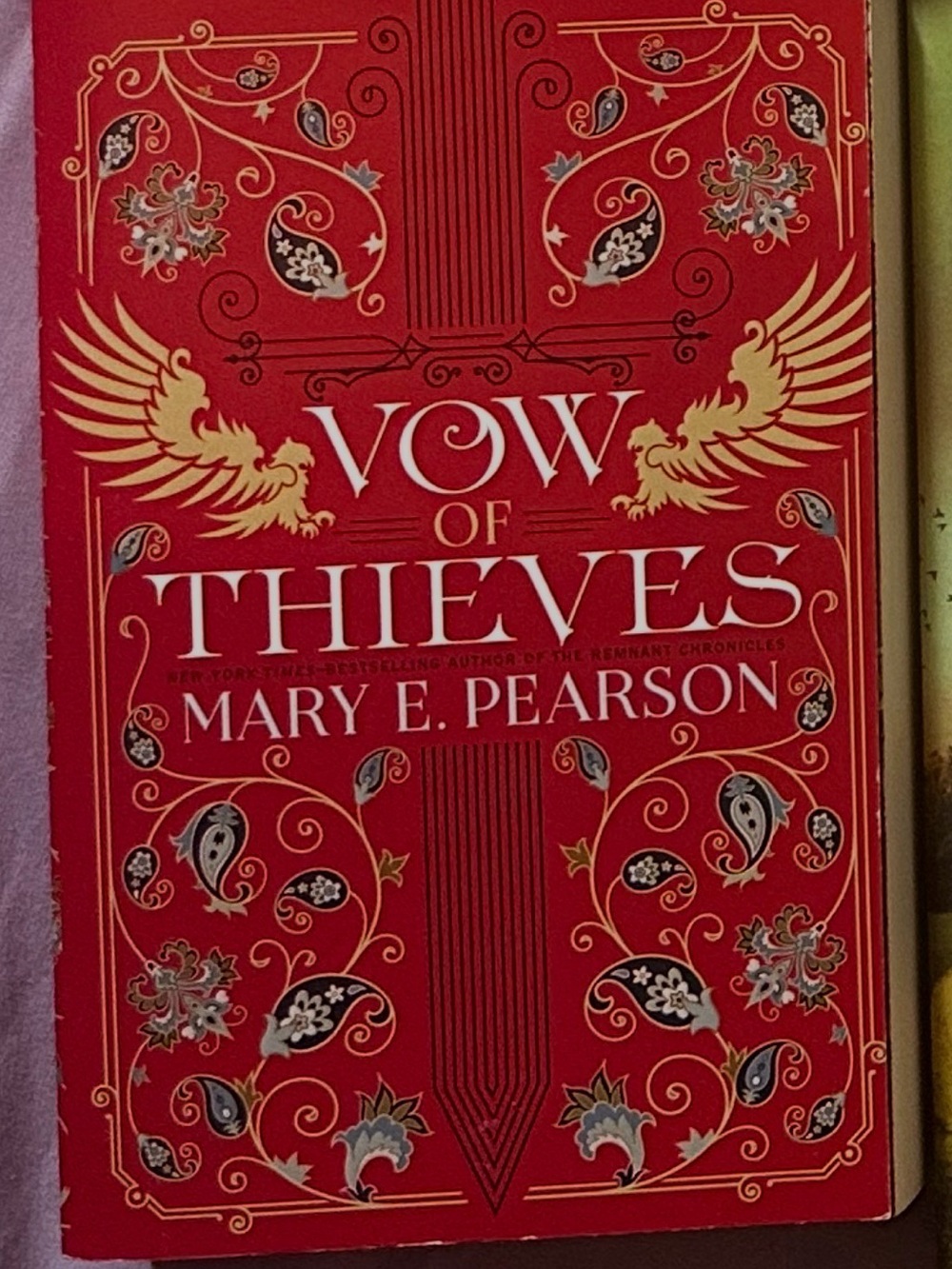 Vow of Thieves Decorative Wall Art Print - Red